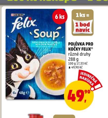 Polévka pro kočky Felix