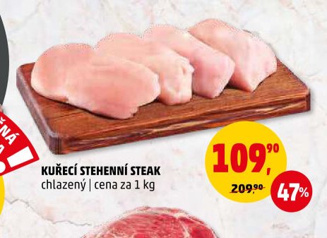 KUŘECÍ STEHENNÍ STEAK