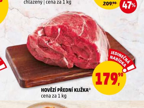 HOVĚZÍ PŘEDNÍ KLIŽKA
