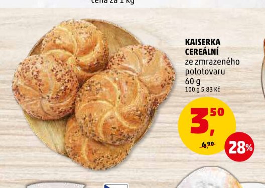 KAISERKA CEREÁLNÍ