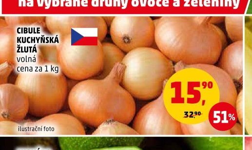 CIBULE KUCHYŇSKÁ ŽLUTÁ