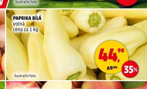 PAPRIKA BÍLÁ