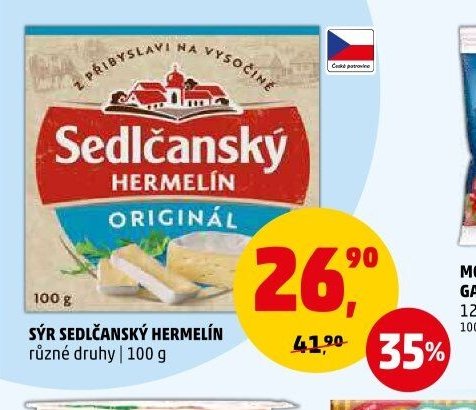 SÝR SEDLČANSKÝ HERMELÍN