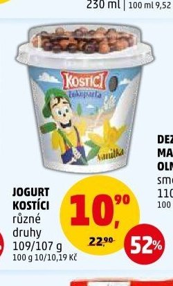JOGURT KOSTÍCI