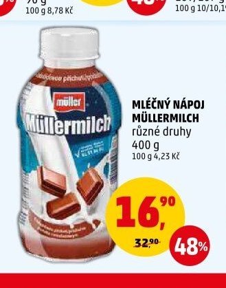 MLÉČNÝ NÁPOJ MÜLLERMILCH