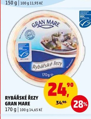 RYBÁŘSKÉ ŘEZY GRAN MARE