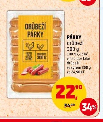 PÁRKY drůbeží