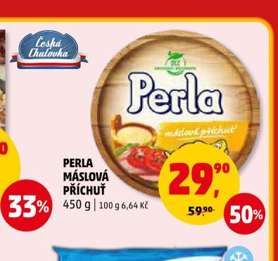 Perla máslová příchuť