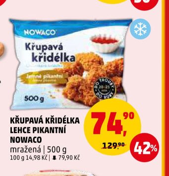 Křupavá křidélka Nowaco