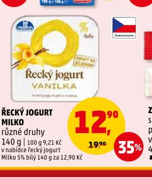 Řecký jogurt Milko