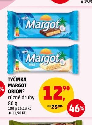 TYČINKA MARGOT ORION* různé druhy 80 g