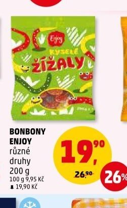 BONBONY ENJOY různé druhy