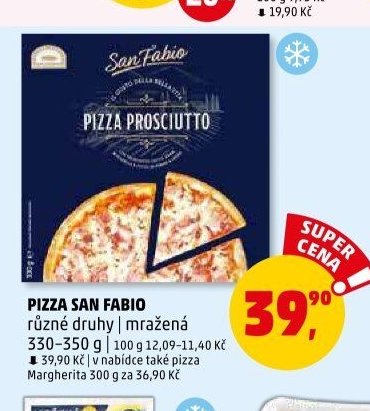 PIZZA SAN FABIO různé druhy