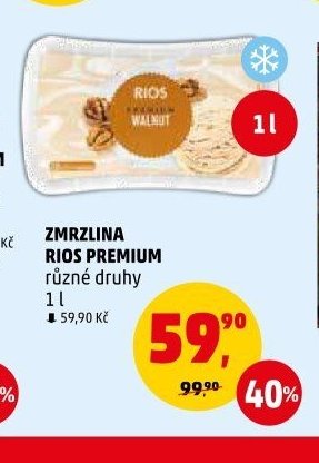 ZMRZLINA RIOS PREMIUM různé druhy