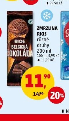 ZMRZLINA RIOS různé druhy