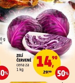 Zelí červené
