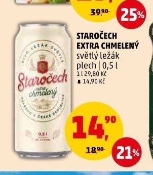 Staročech extra chmelený