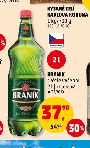 Braník světlé výčepní