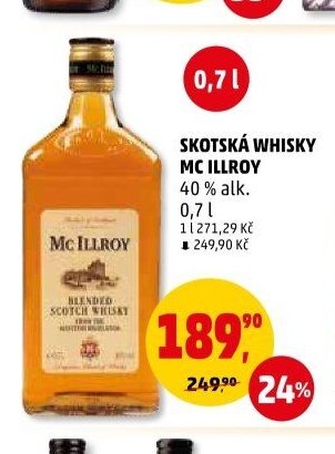 SKOTSKÁ WHISKY MC ILLROY