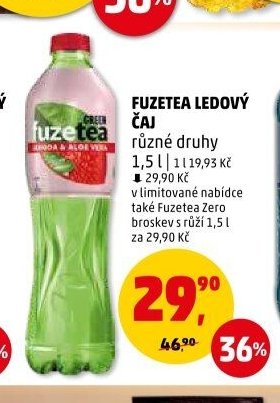 FUZETEA LEDOVÝ ČAJ různé druhy