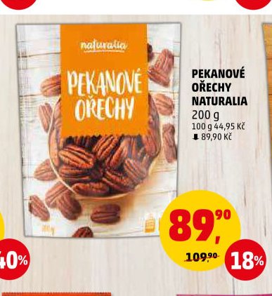 PEKANOVÉ OŘECHY NATURALIA