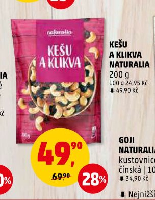 KEŠU A KLIKVA NATURALIA