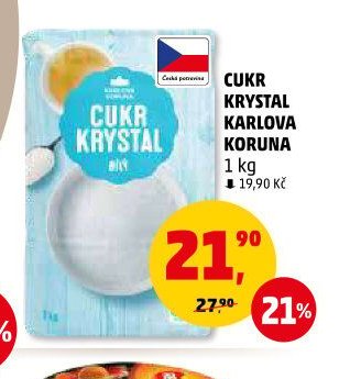 CUKR KRYSTAL KARLOVA KORUNA
