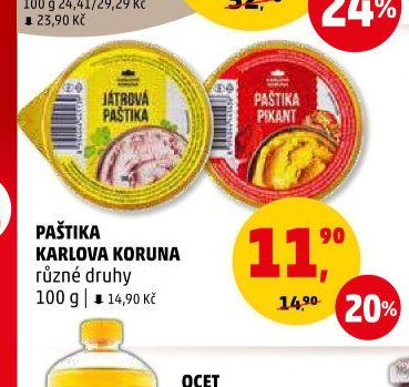 PAŠTIKA KARLOVA KORUNA