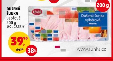 DUŠENÁ ŠUNKA
