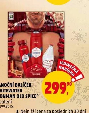 Vánoční balíček Whitewater Ironman Old Spice*
