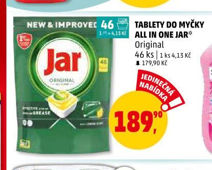 TABLETY DO MYČKY ALL IN ONE JAR Original