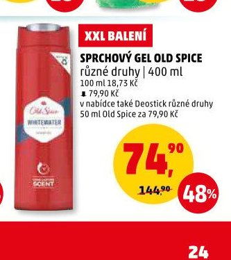 SPRCHOVÝ GEL OLD SPICE různé druhy