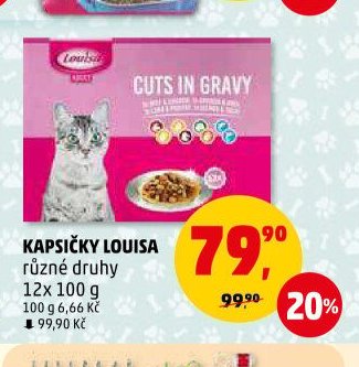 KAPSIČKY LOUISA různé druhy