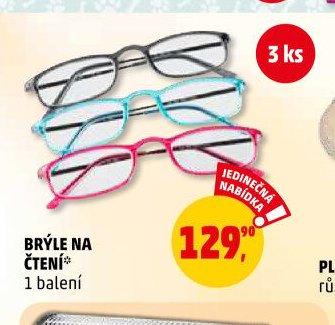 BRÝLE NA ČTENÍ
