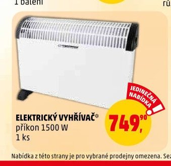 ELEKTRICKÝ VYHŘÍVAČ