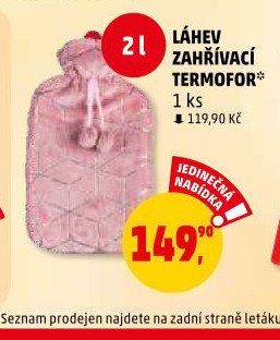 LÁHEV ZAHŘÍVACÍ TERMOFOR