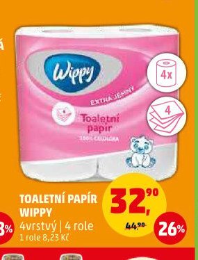 TOALETNÍ PAPÍR WIPPY