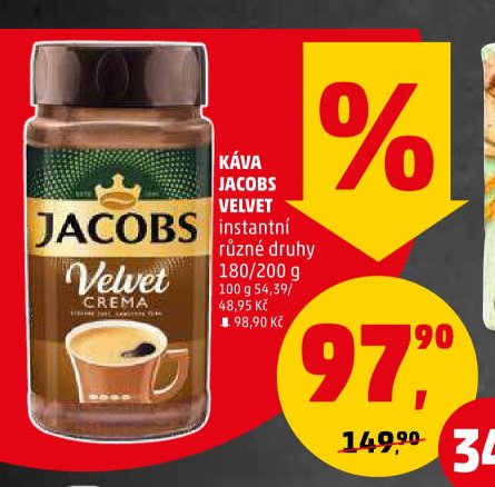 Káva Jacobs Velvet