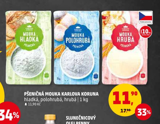 Pšeničná mouka Karlova koruna
