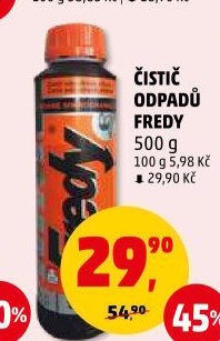 Čistič odpadů Fredy