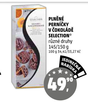 Perníčky plněné Selection