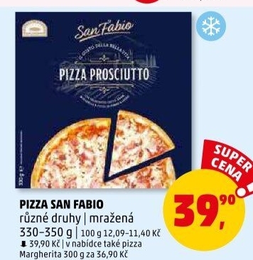 Pizza mražená San Fabio