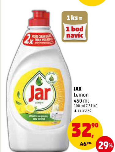 Prostředek na nádobí Jar