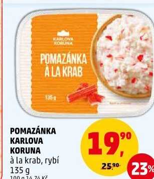 Rybí pomazánka Karlova Koruna