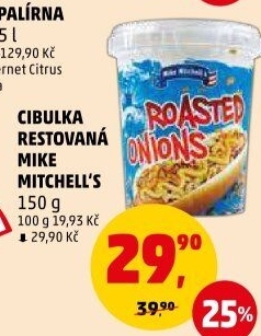 Smažená cibulka Mike Mitchell'