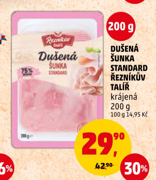 Šunka dušená standard Řezníkův talíř
