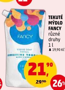 Tekuté mýdlo Fancy - náplň