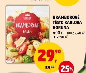 Těsto bramborové v prášku Karlova Koruna