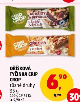 Tyčinka oříšková Crip Crop