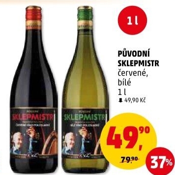 Víno Původní Sklepmistr ČVZ